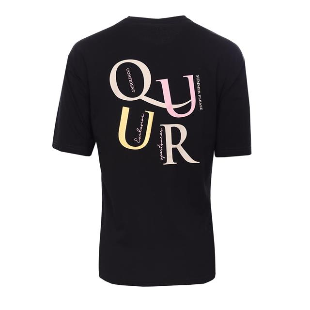 Shirt Cotton Quur QJosh Men Black