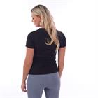 Shirt Epplejeck EJGlitter Horse Black-Silver