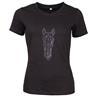 Shirt Epplejeck EJGlitter Horse Black-Silver