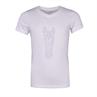 Shirt Epplejeck EJGlitter Horse Kids White-Silver