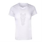 Shirt Epplejeck EJGlitter Horse White-Silver