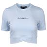 Shirt N-Brands X Epplejeck Crop Top Light Blue
