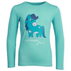 Shirt Red Horse Mila Kids Light Blue