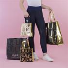 Shopper Quur All Over Black-Gold