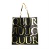 Shopper Quur All Over Black-Gold