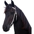 Show Bridle QHP Classic White