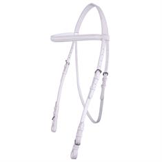 Show Bridle QHP Classic White