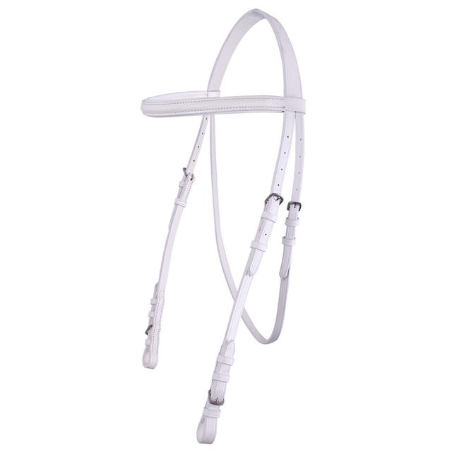 Show Bridle QHP Classic White