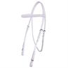 Show Bridle QHP Classic White