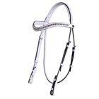 Show Bridle QHP Luxe White