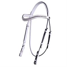 Show Bridle QHP Luxe White
