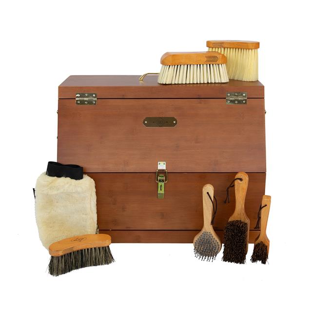 Show Grooming Box Set Kentucky Brown