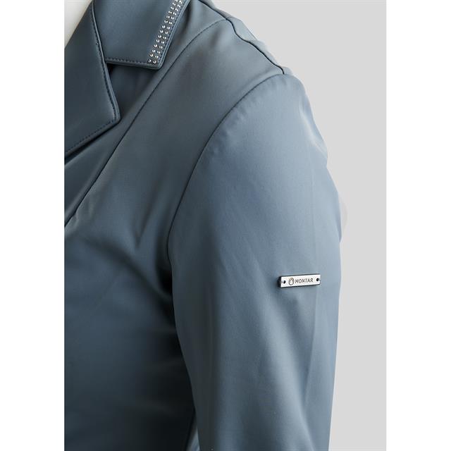 Show Jacket Montar MOKatniss Gun Metal Mid Blue