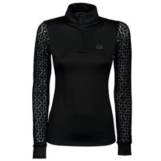 Show Shirt Harry's Horse Crystal Lace Black