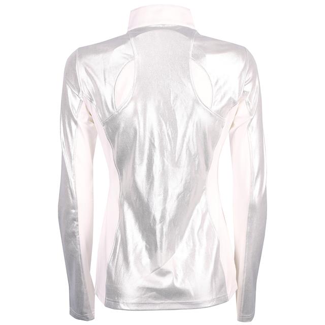 Show Shirt Harry's Horse EQS Silver Shiny White-Silver