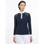 Show Shirt LeMieux Long Sleeve Camille Dark Blue
