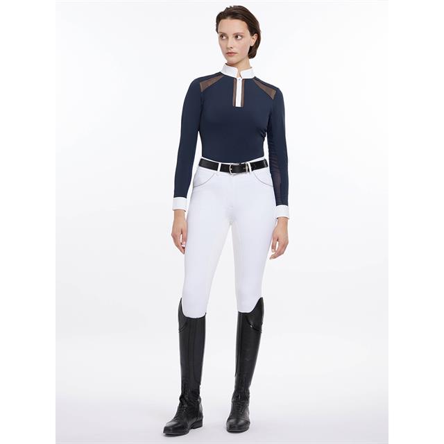Show Shirt LeMieux Long Sleeve Camille Dark Blue
