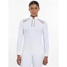 Show Shirt LeMieux Long Sleeve Camille White