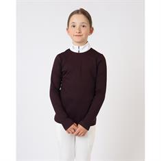 Show Shirt Montar Rosy Kids Dark Red