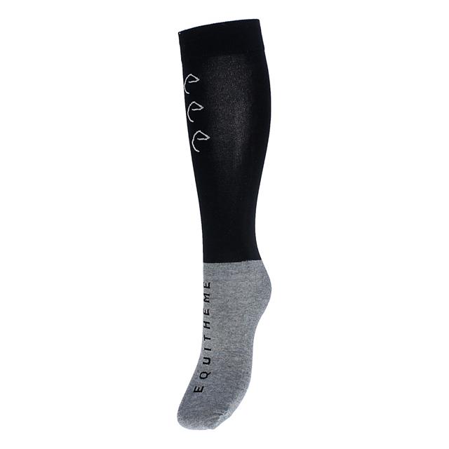 Show Socks Equithème 2-Pack Black