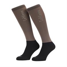 Show Socks LeMieux ComHatition 2-Pack Brown