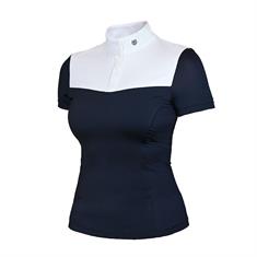SHOWSHIRT EQUESTRIAN STOCKHOLM REFINED COMPETITION Dark Blue-White
