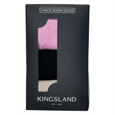 SHOWSOKKEN KINGSLAND KLJILLY 3-PACK Multicolour