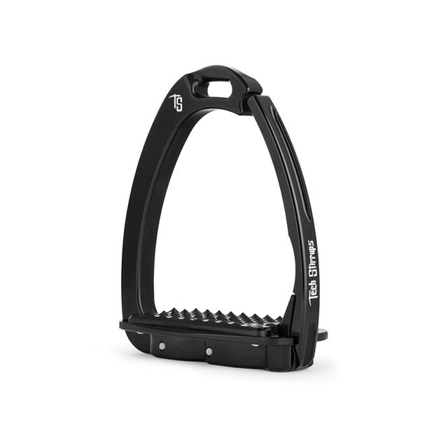 Sicherheitssteigbügel Venice Dressage Sloped Tech Stirrups Black