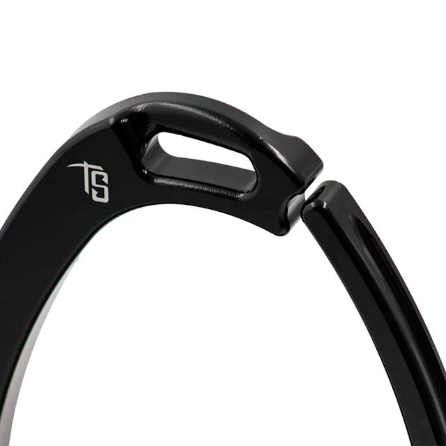 Sicherheitssteigbügel Venice Dressage Sloped Tech Stirrups Black