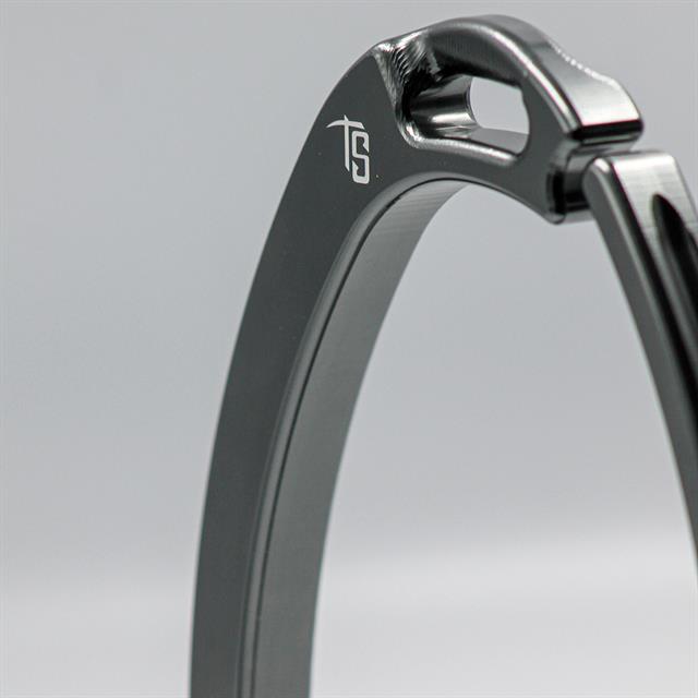 Sicherheitssteigbügel Venice Dressage Sloped Tech Stirrups Black