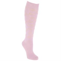 Socks Covalliero Check Competition Light Pink