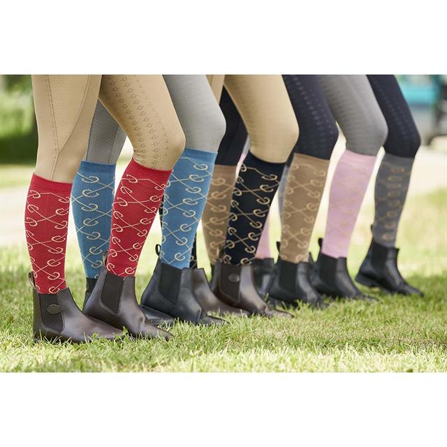 Socks Covalliero Check Competition Red