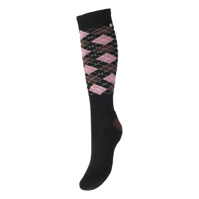 Socks Epplejeck EJSquare Lurex Black-Brown