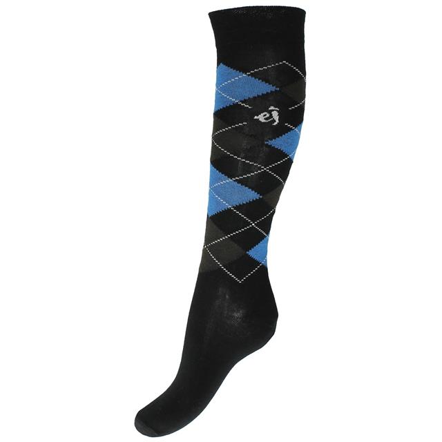 Socks Epplejeck Square Black-Blue