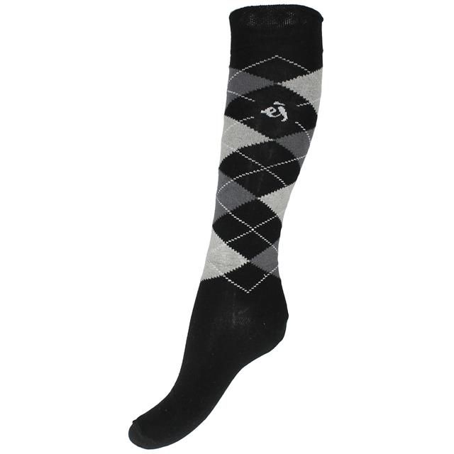 Socks Epplejeck Square Black-Grey