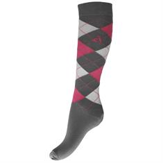 Socks Epplejeck Square Grey-Pink