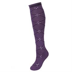 Socks Harry's Horse Bogen 2-Pack Dark Purple
