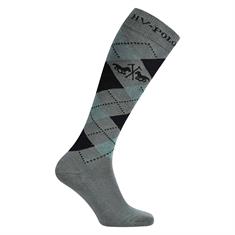 Socks HV POLO Argyle Green-Black
