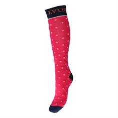 Socks La Valencio LVRory Dark Pink