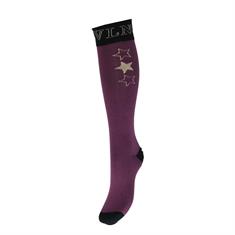 Socks La Valencio Lvtory Dark Purple