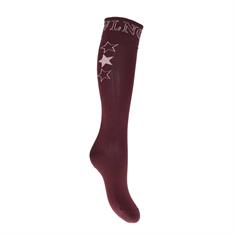 Socks La Valencio LVUmani Dark Red