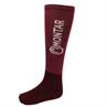 Socks Montar With Logo Uni Dark Red