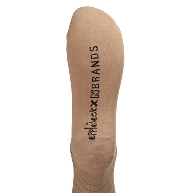 Socks N-Brands X Epplejeck Sassy Aop Beige