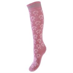 Socks Paardenpraat By Ej 3.0 All Over Pink