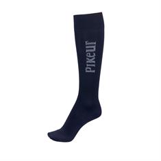 Socks Pikeur Lurex Sports Dark Blue