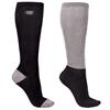 Socks QHP Gift Box 2-Pack Black-Silver