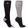 Socks QHP Gift Box 2-Pack Black-Silver