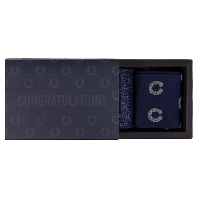 Socks QHP Gift Box 2-Pack Dark Blue