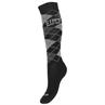Socks Stapp Horse Argyle Lurex Black-Dark Grey