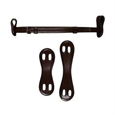 Sperrriemen mit 2 abnehmbaren Befestigungsschlaufen US Collection Dy'on Brown